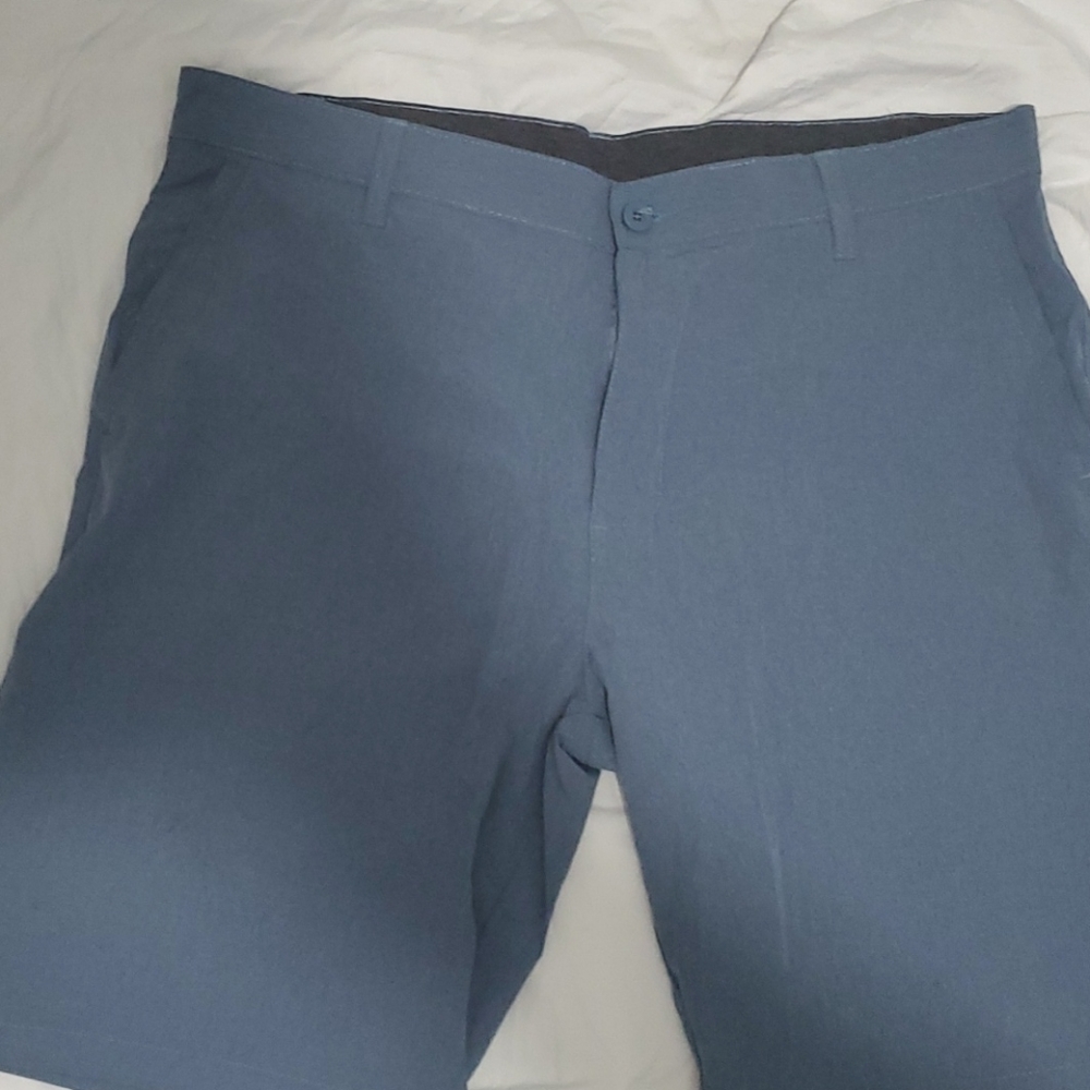 Blue board shorts